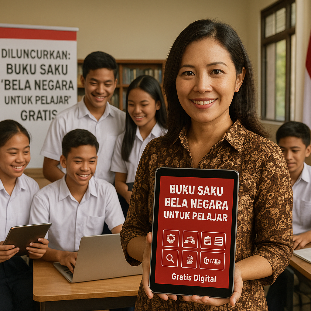 Buku Saku "Bela Negara untuk Pelajar" Diluncurkan, Gratis da...
