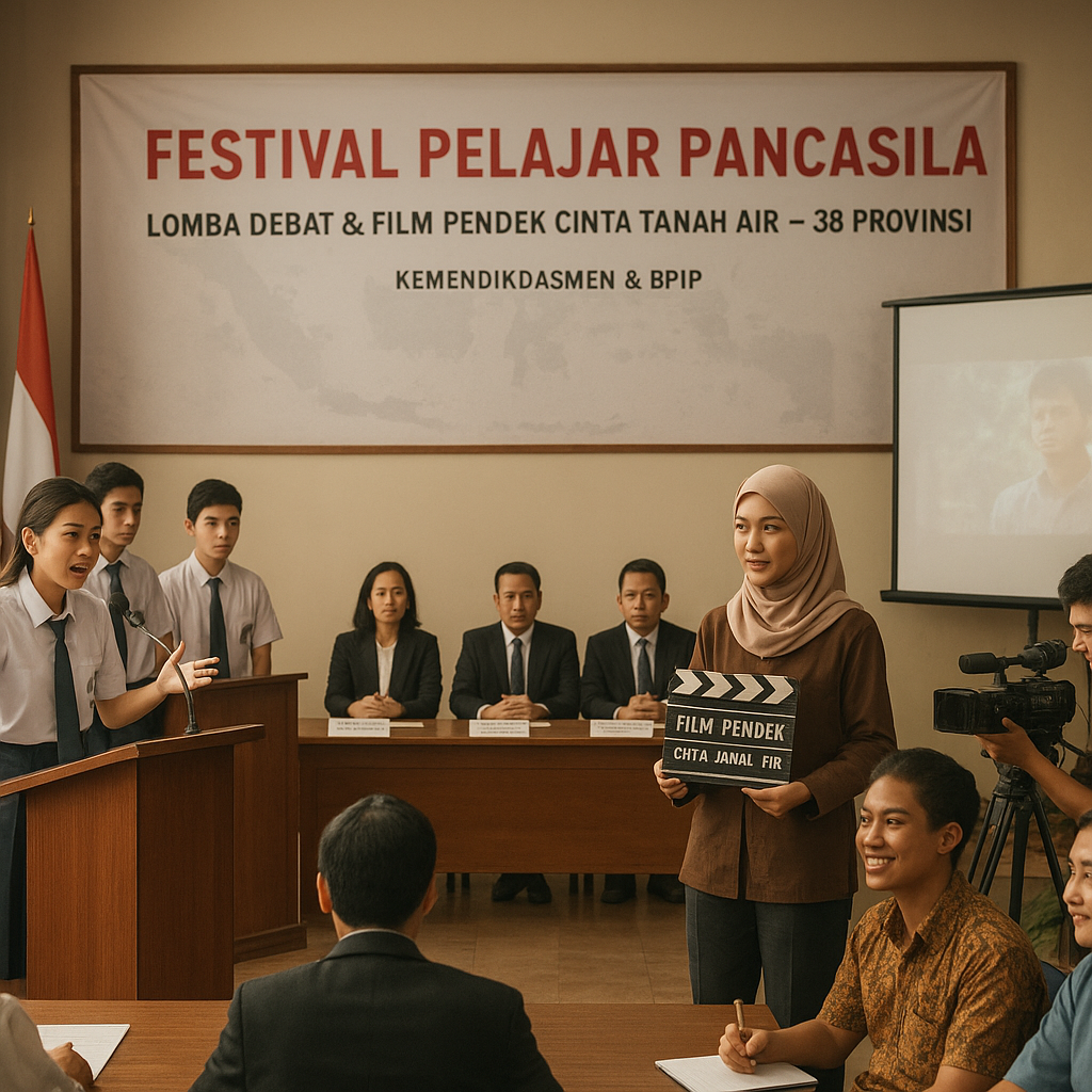 Festival Pelajar Pancasila: Lomba Debat dan Film Pendek Cint...