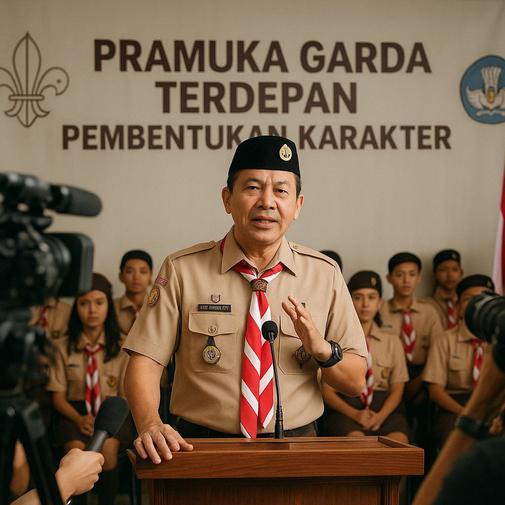 Ketua Kwarnas: Pramuka Garda Terdepan Bentuk Karakter Peneru...