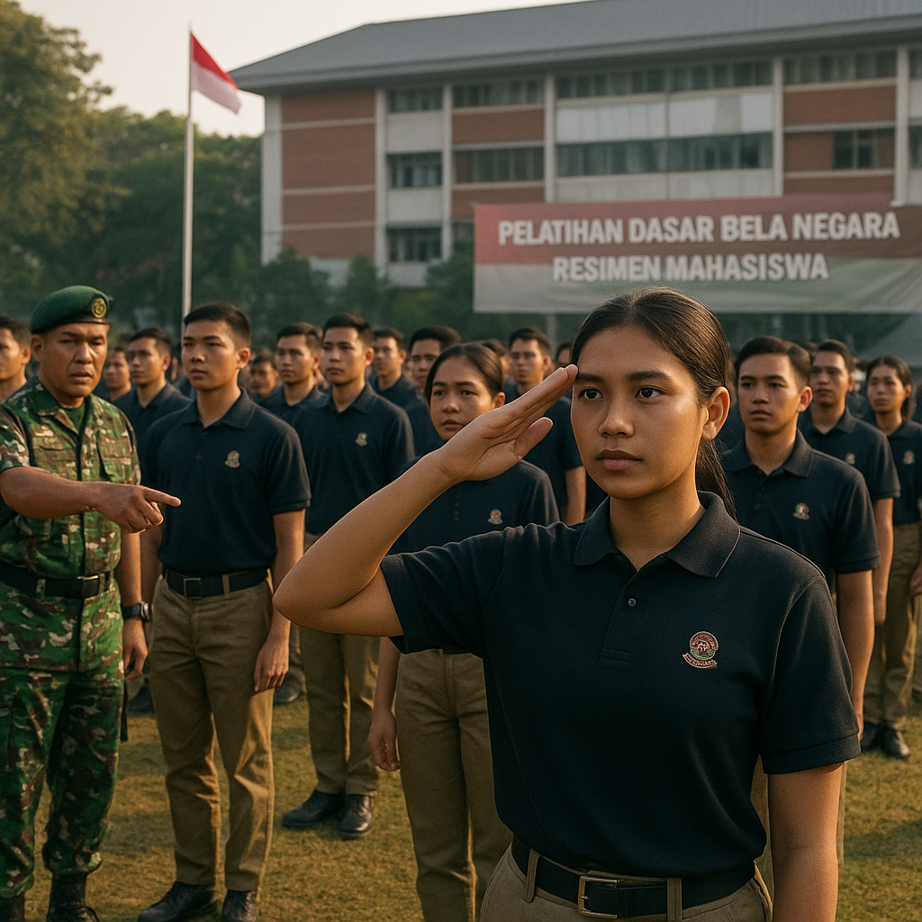 Satgas Bela Negara Kembali Gelar Pelatihan Dasar bagi Mahasi...