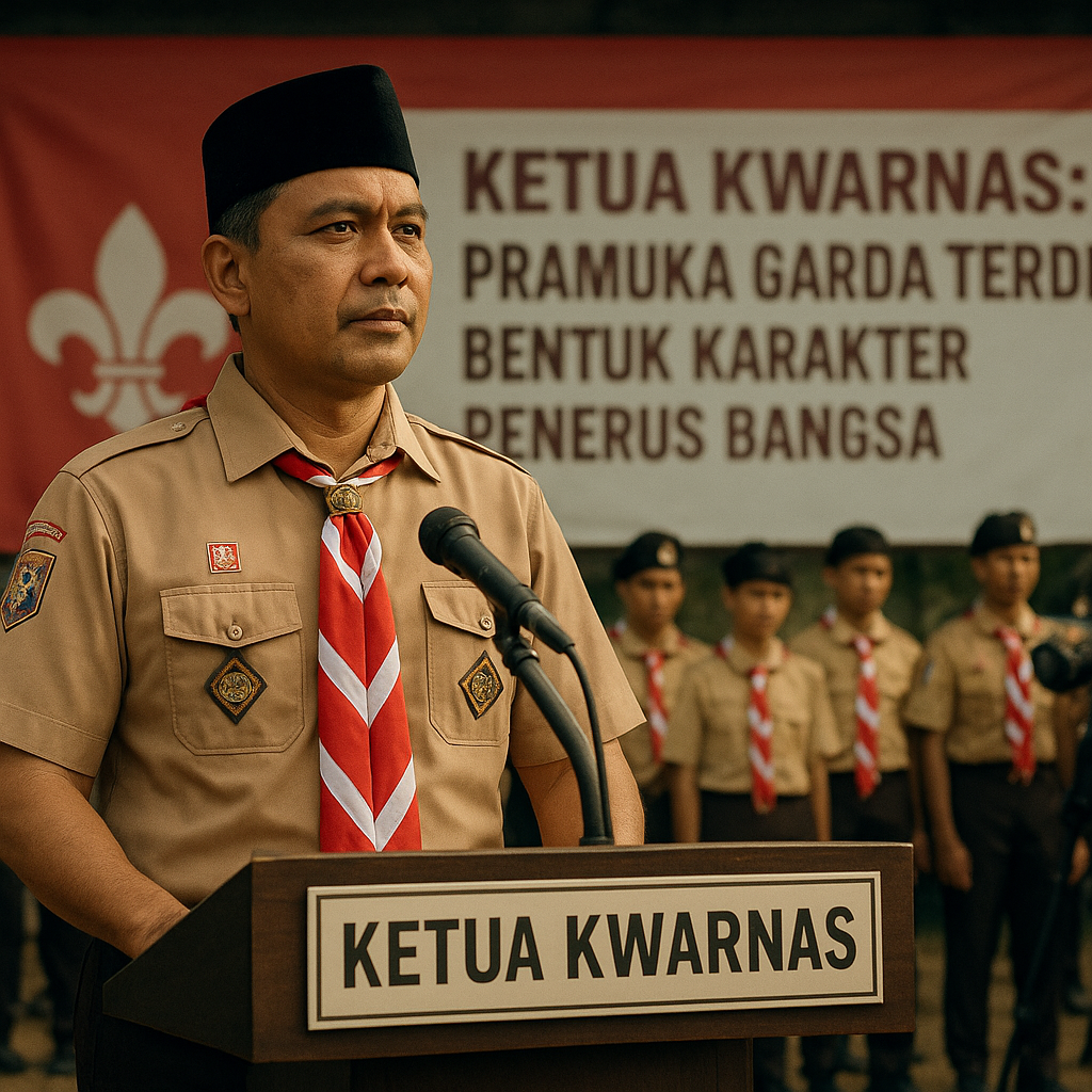 Ketua Kwarnas: Pramuka Garda Terdepan Bentuk Karakter Peneru...