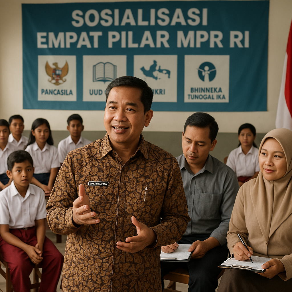 MPR: Kepala Sekolah Garda Terdepan Tanamkan Empat Pilar Keba...