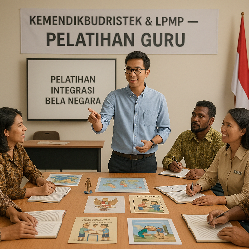 Guru Dilatih untuk Mengintegrasikan Materi Bela Negara dalam...