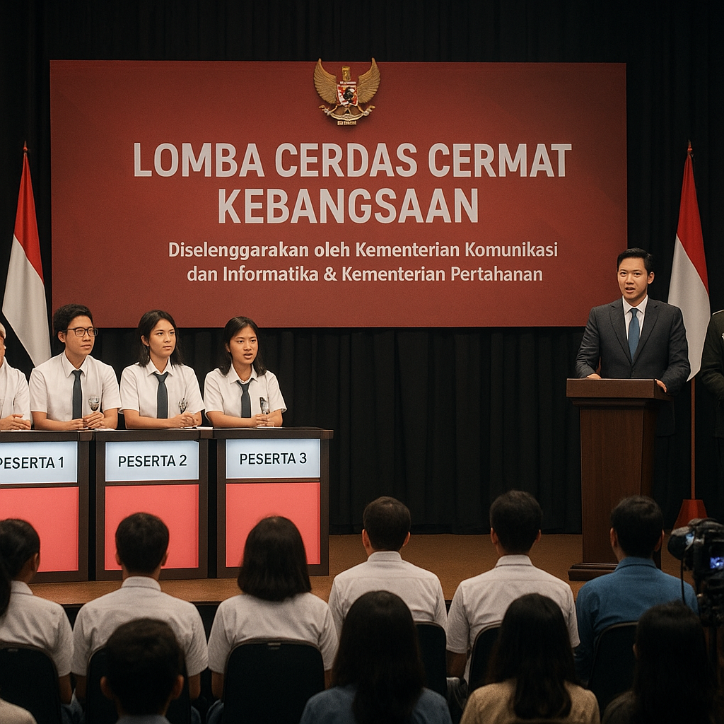 Lomba Cerdas Cermat Kebangsaan Resmi Digelar di Setiap Provi...