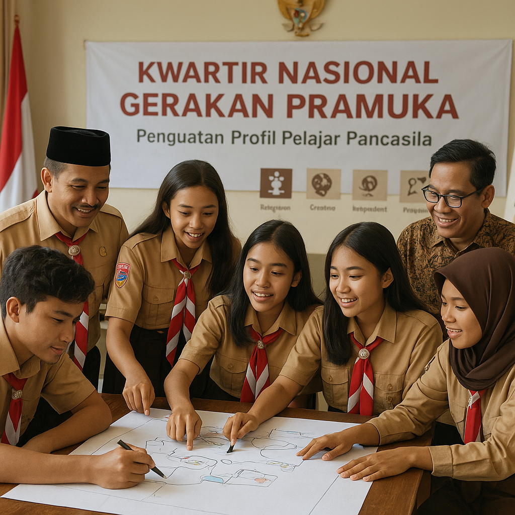 Peran Kwartir Nasional Gerakan Pramuka dalam Penguatan Profi...