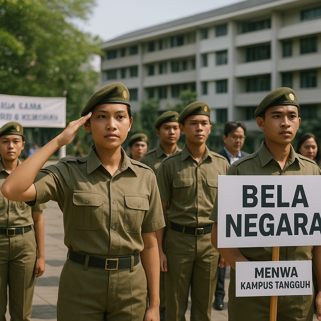 Kegiatan Resimen Mahasiswa Ditingkatkan untuk Tangkal Radika...
