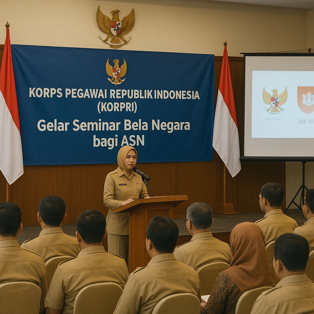 Korps Pegawai Republik Indonesia (KORPRI) Gelar Seminar Bela...