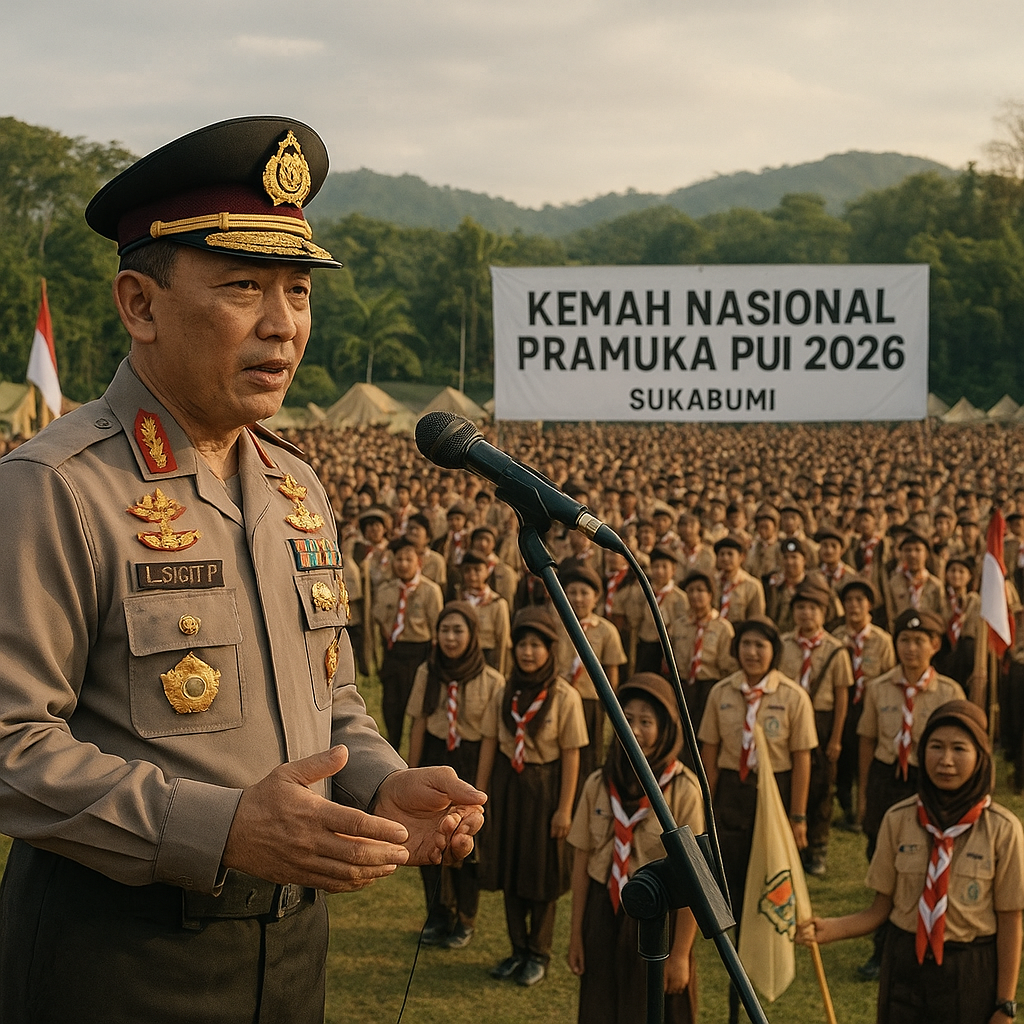 Kemah Nasional PUI, Kapolri Ajak Generasi Muda Jaga Persatua...