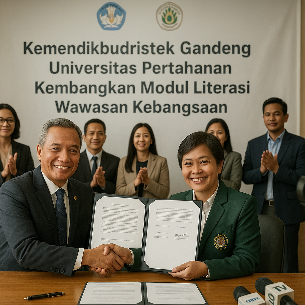 Kemendikbudristek Gandeng Univeristas Pertahanan Kembangkan...