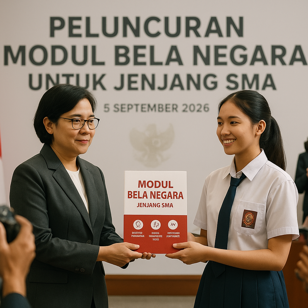 Kemendikbudristek Luncurkan Modul Bela Negara untuk Jenjang...