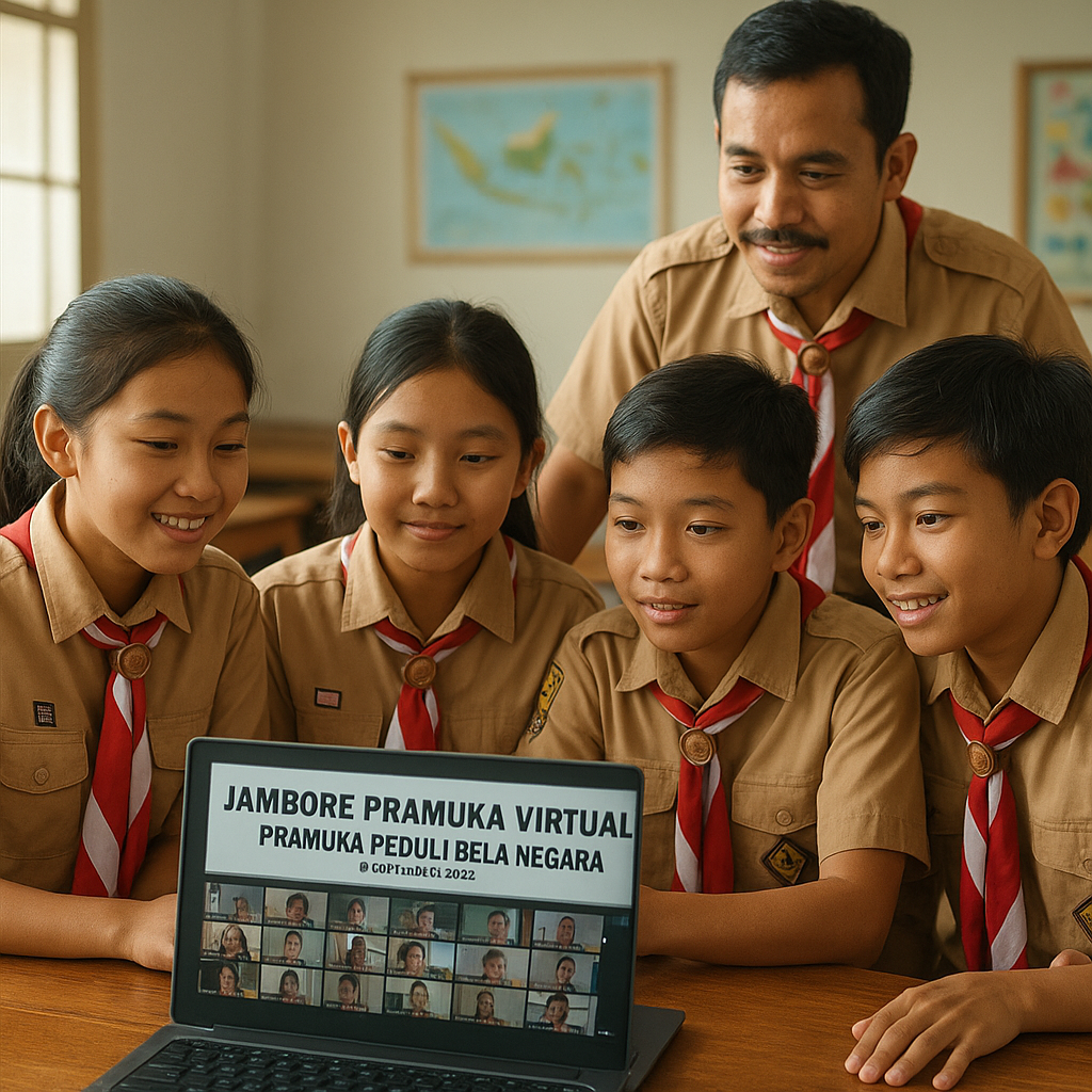 Kwartir Nasional Gelar Jambore Pramuka Virtual Bertema 'Pram...