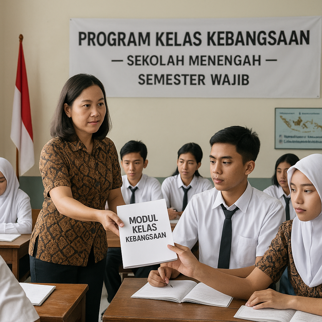 Program 'Kelas Kebangsaan' Mulai Diterapkan di 100 Sekolah M...