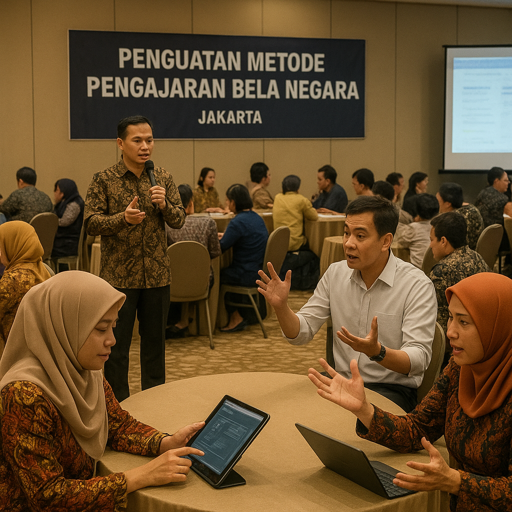Guru Digembleng dalam Workshop "Penguatan Metode Pengajaran...