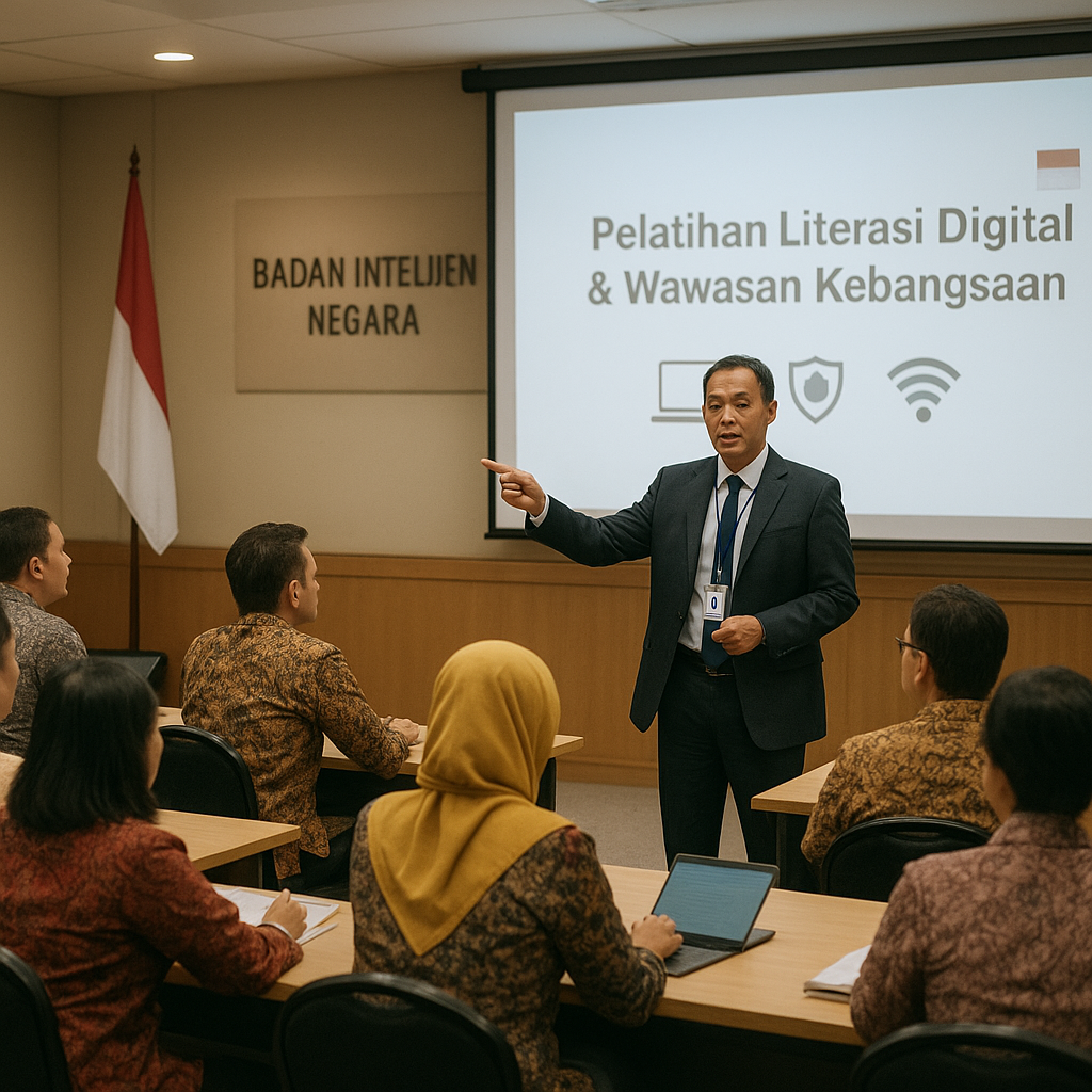 Badan Intelijen Negara Gelar Pelatihan Literasi Digital dan...