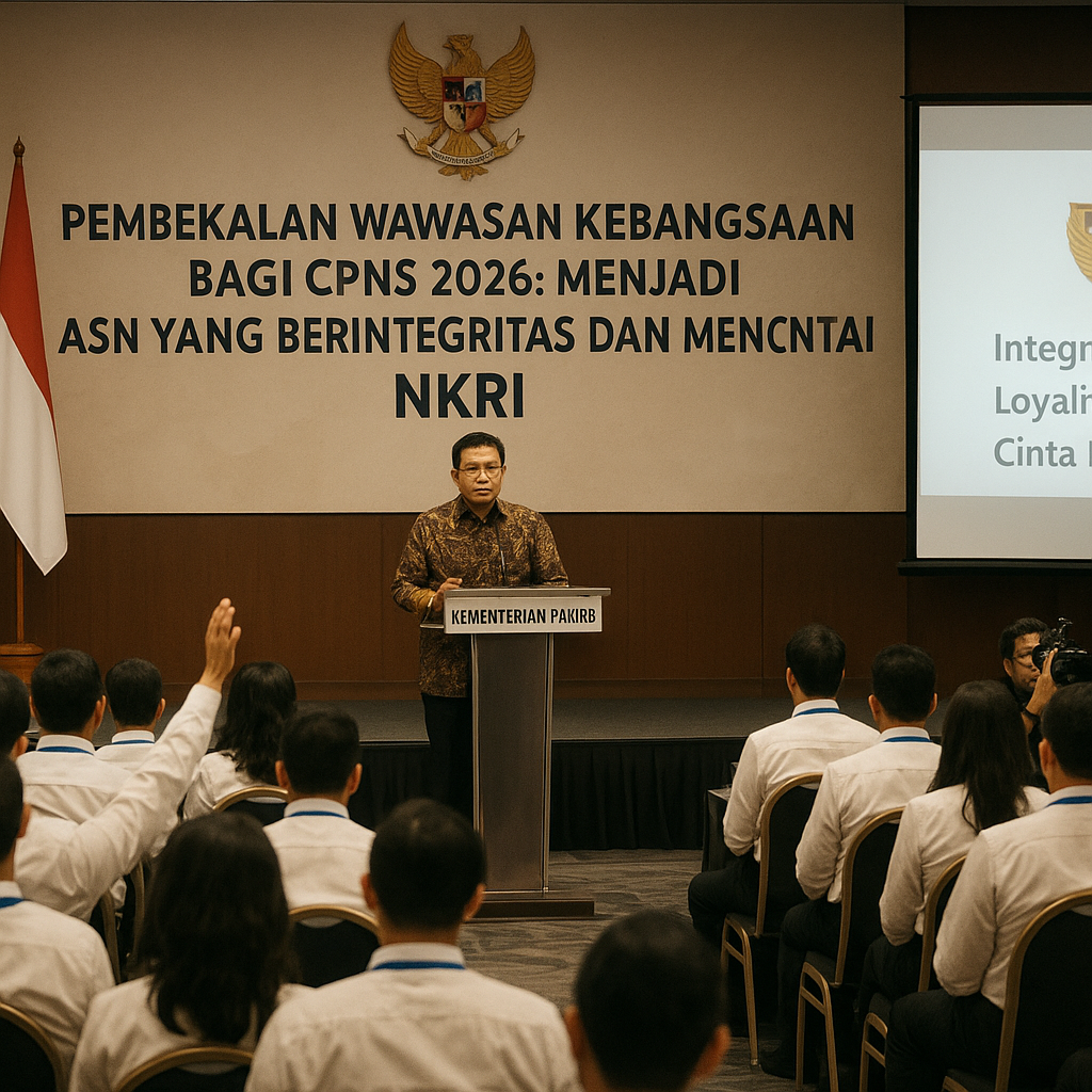 Pembekalan Wawasan Kebangsaan bagi CPNS 2026: Menjadi ASN ya...