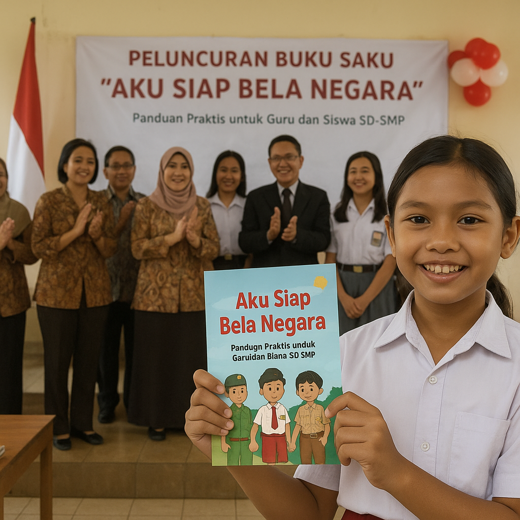 Buku Saku 'Aku Siap Bela Negara' Diluncurkan, Panduan Prakti...
