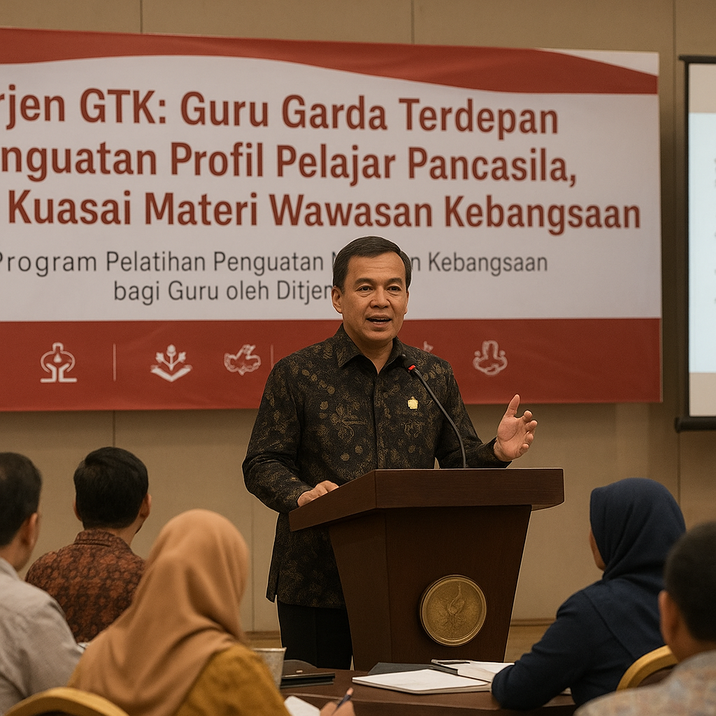 Dirjen GTK: Guru Garda Terdepan Penguatan Profil Pelajar Pan...