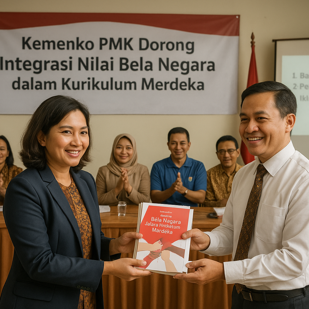 Kemenko PMK Dorong Integrasi Nilai Bela Negara dalam Kurikul...