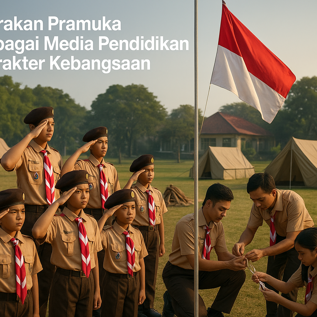 Gerakan Pramuka sebagai Media Pendidikan Karakter Kebangsaan