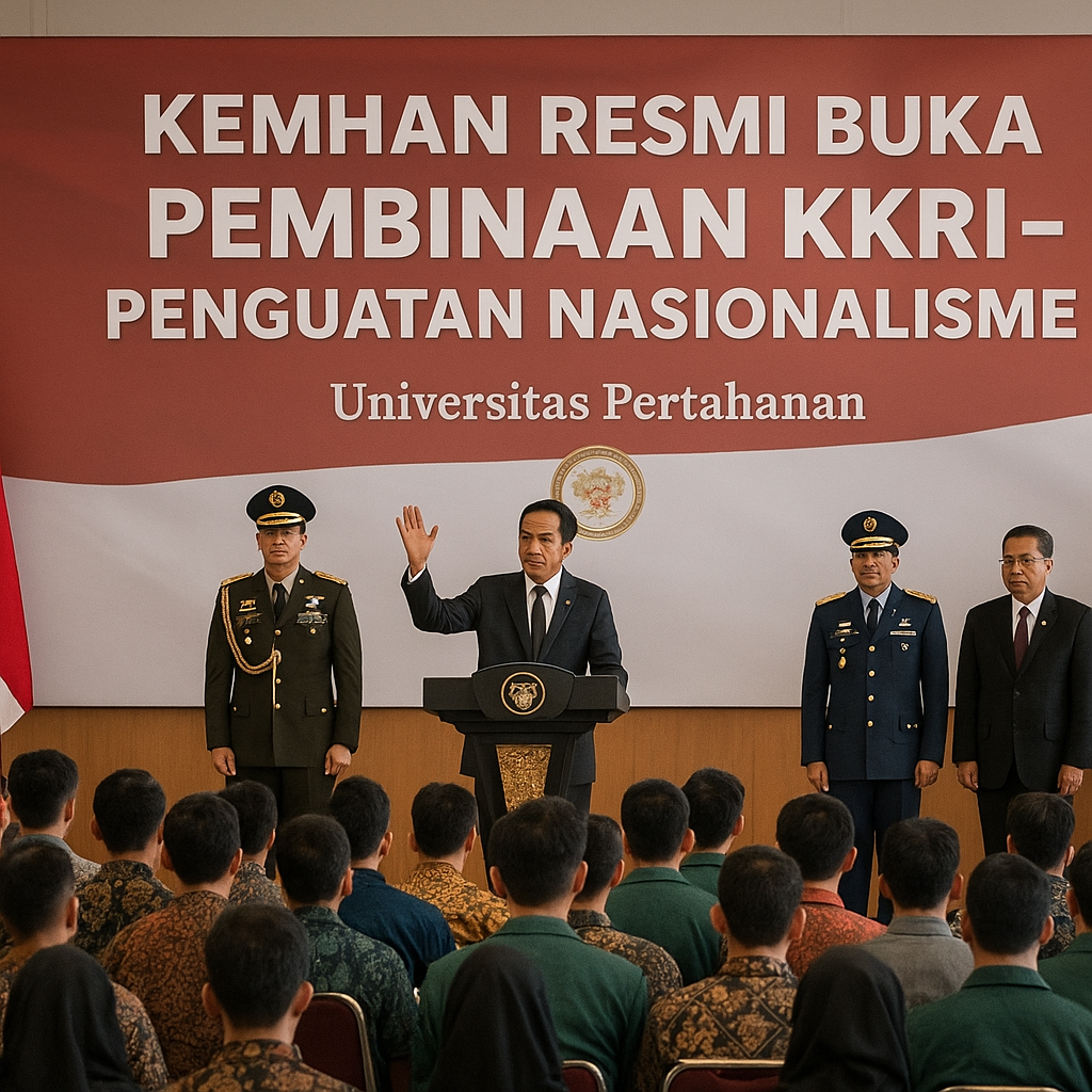 Kemhan Resmi Buka Pembinaan KKRI, Perkuat Nilai Dasar Bela N...