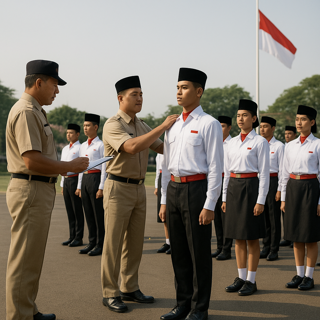 Pembinaan Paskibraka sebagai Wadah Penguatan Nilai-nilai Keb...