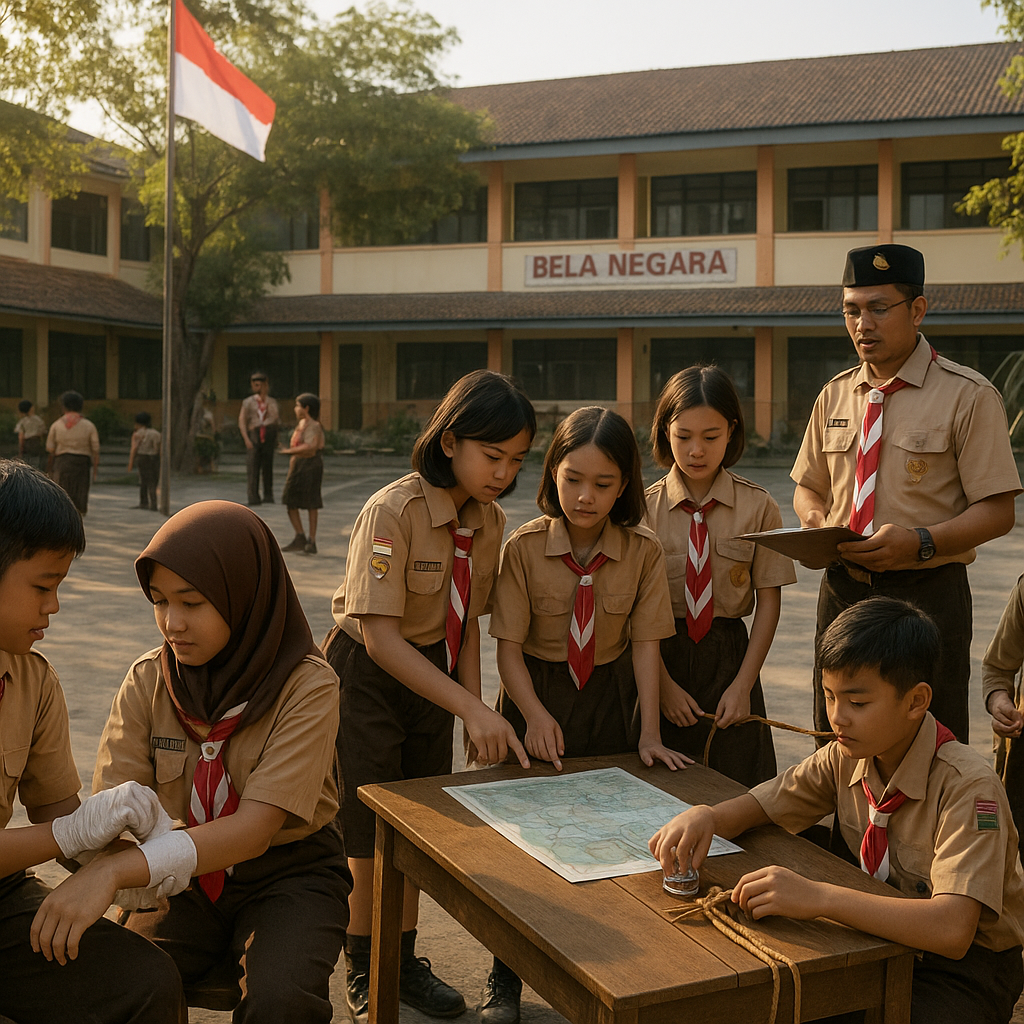 Kegiatan Pramuka di Sekolah Ditingkatkan sebagai Bagian Kuri...