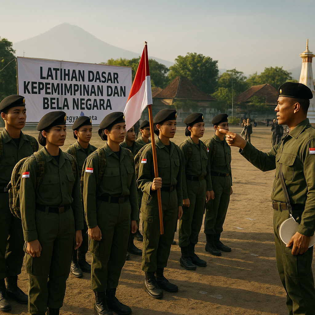 Resimen Mahasiswa Selenggarakan Latihan Dasar Kepemimpinan d...