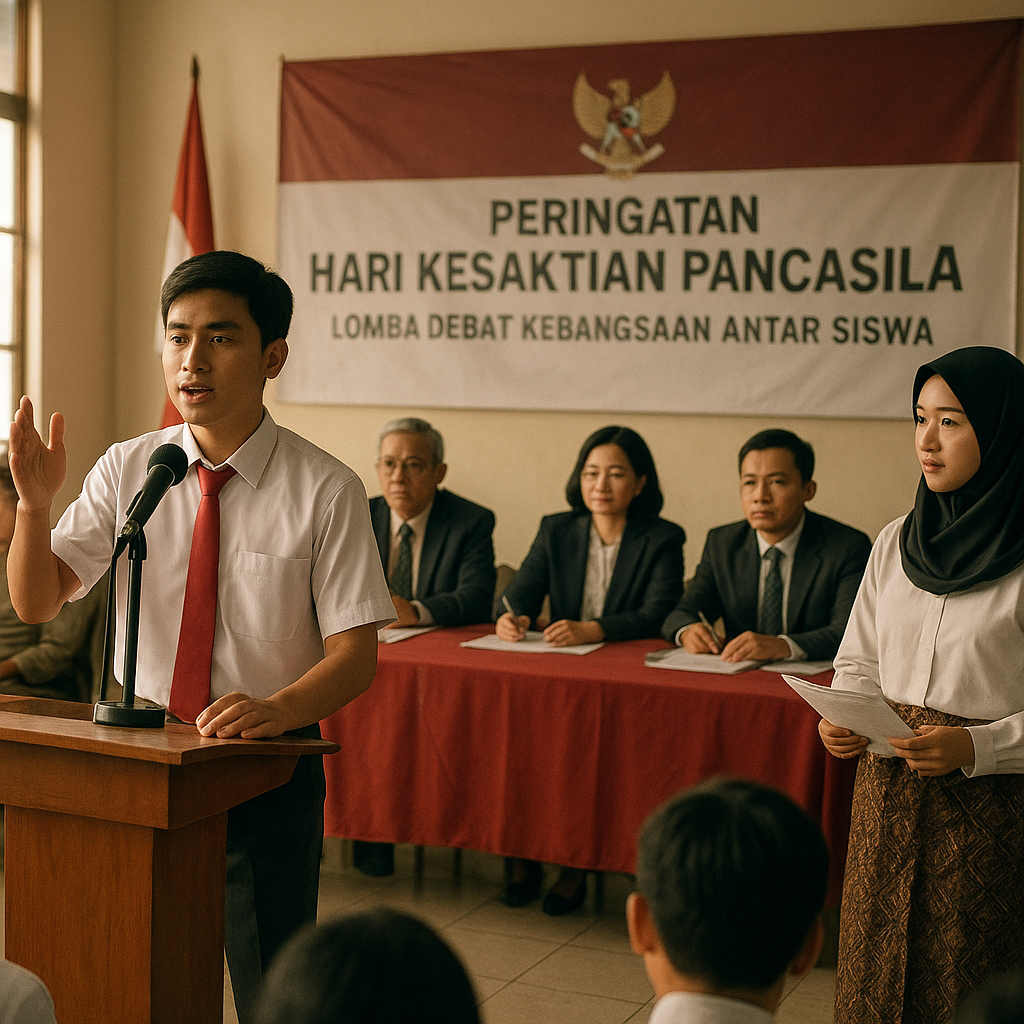 Peringatan Hari Kesaktian Pancasila, Sekolah Gelar Lomba Deb...