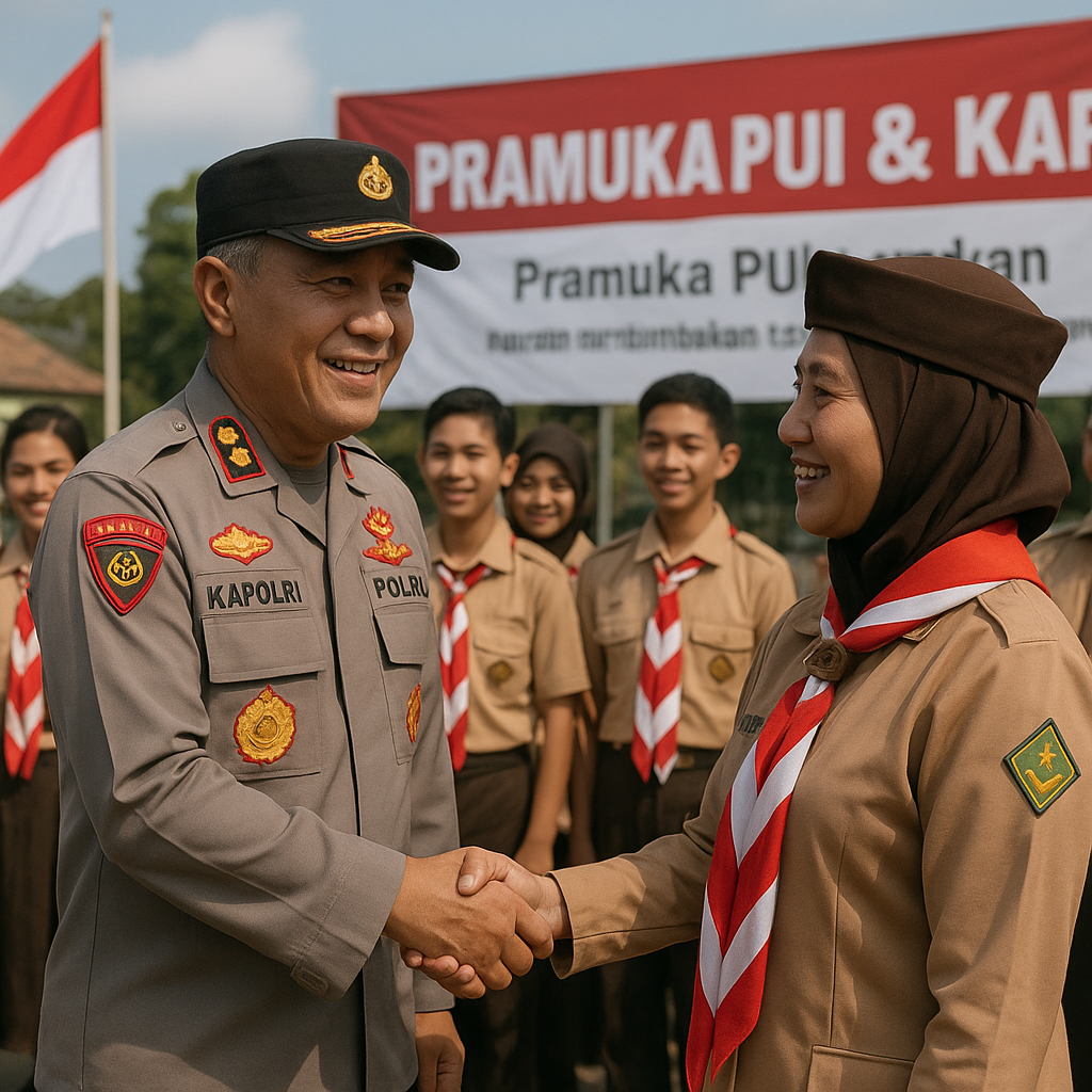 Pramuka PUI dan Kapolri Satukan Semangat Keislaman dengan Ke...