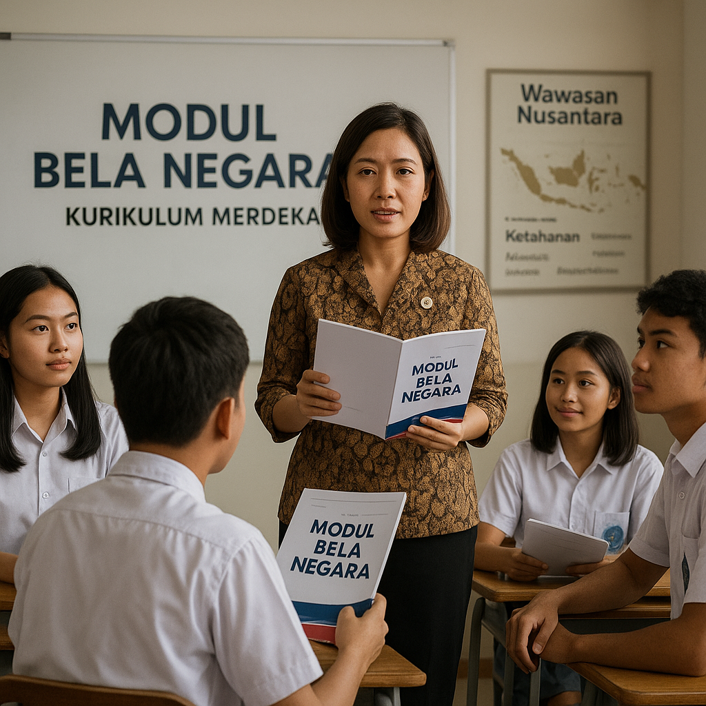 Kemendikbudristek Integrasikan Modul Bela Negara ke dalam Ku...