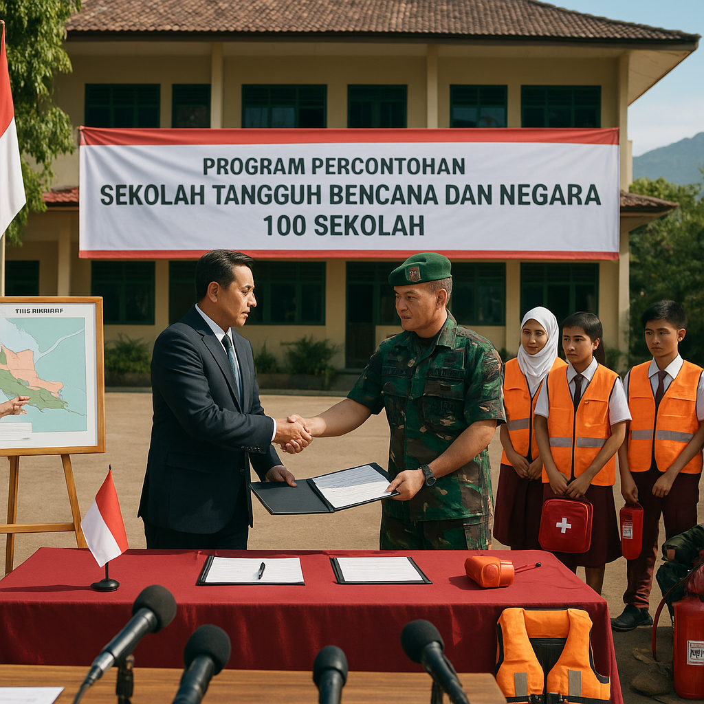 Kemenhan dan Kemendikbudristek Sepakati Program 'Sekolah Tan...