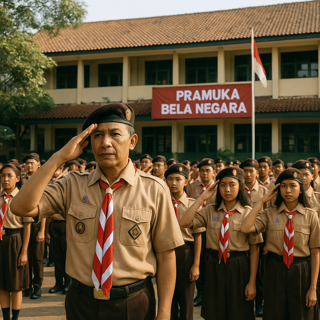 Pramuka Jadi Garda Terdepan Pembentukan Karakter Bela Negara...
