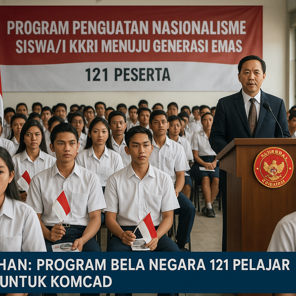 Kemenhan: Program Bela Negara 121 Pelajar Bukan untuk Komcad