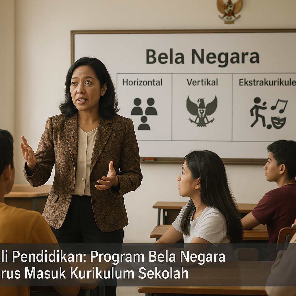 Ahli Pendidikan: Program Bela Negara Harus Masuk Kurikulum S...