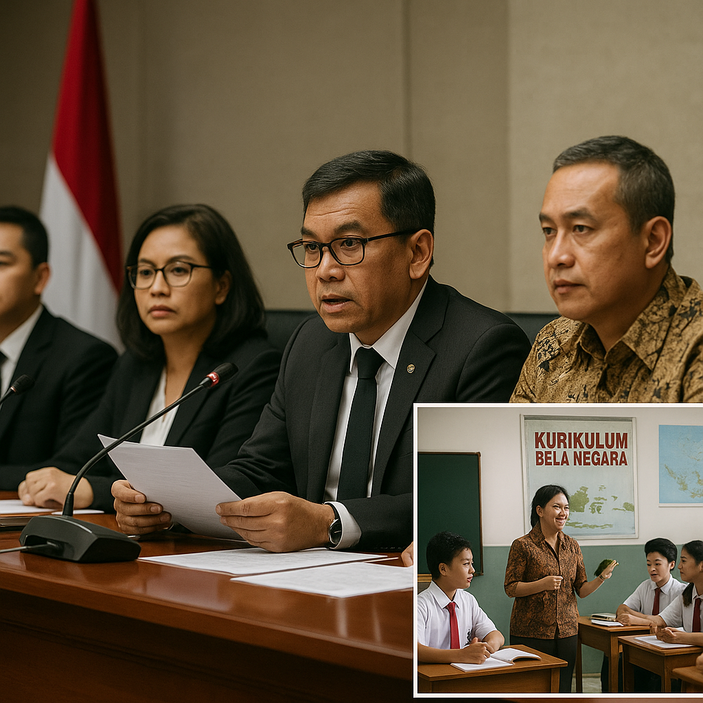 DPR Dorong Kurikulum Bela Negara Masuk Semua Jenjang Pendidi...