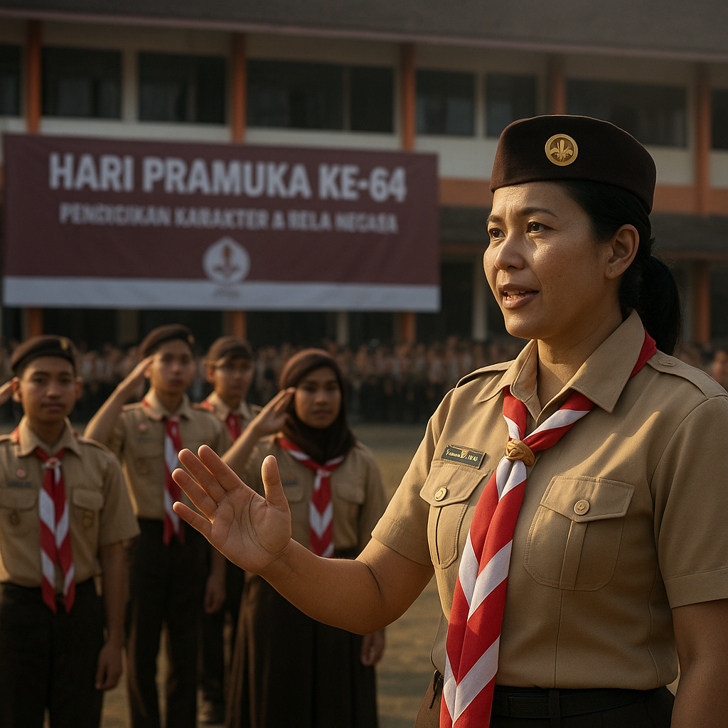 Pramuka Siap Jadi Garda Terdepan Pendidikan Karakter di Seko...