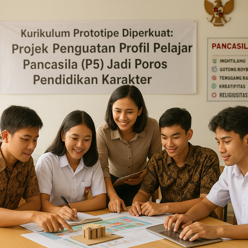 Kurikulum Prototipe Diperkuat, Projek Penguatan Profil Pelaj...