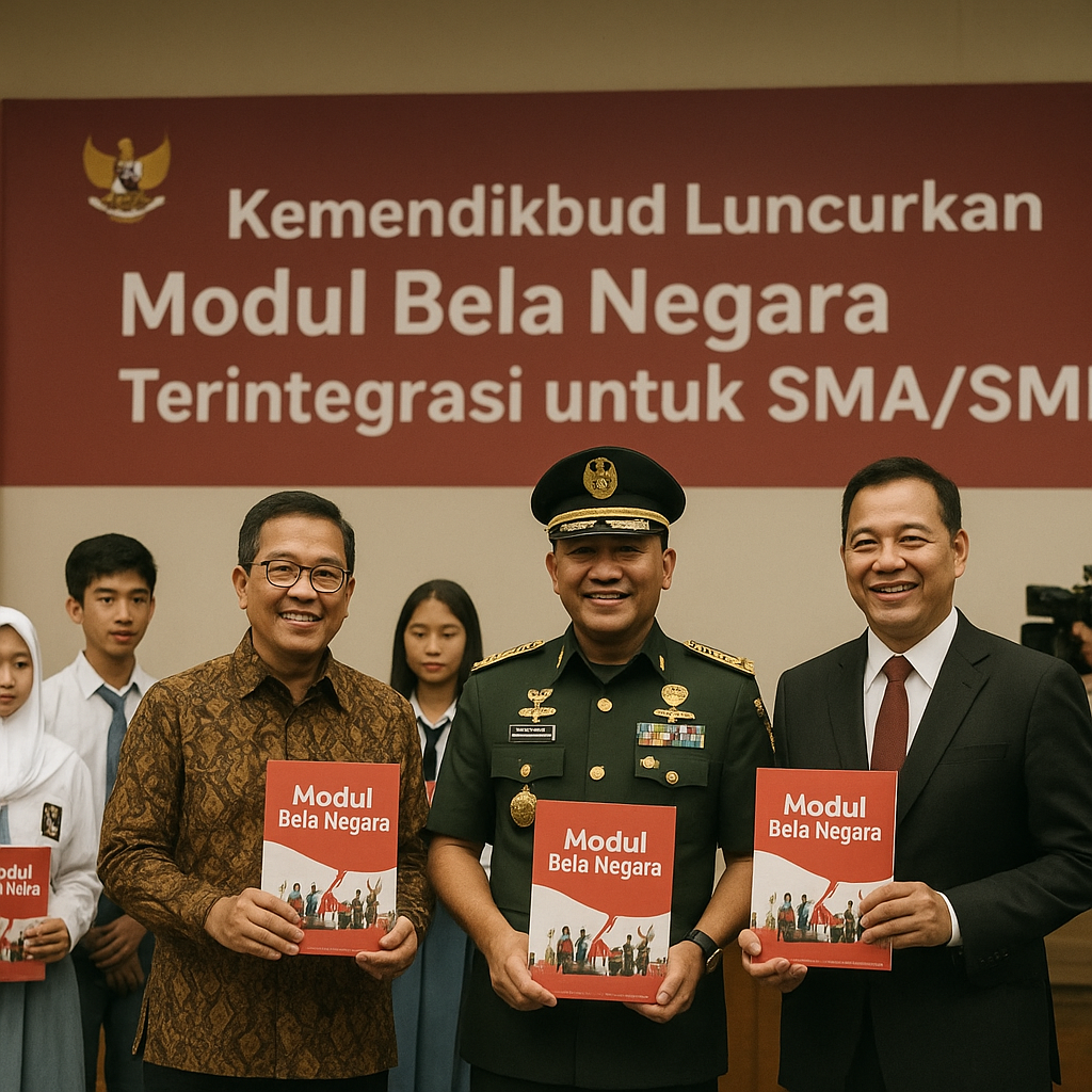 Kemendikbud Luncurkan Modul Bela Negara Terintegrasi untuk S...