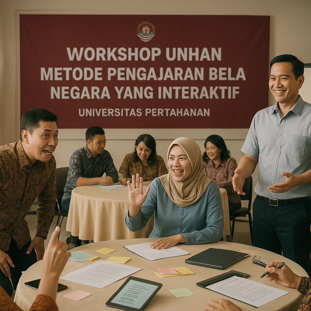 Unhan Gelar Workshop untuk Guru PPKn tentang Metode Pengajar...