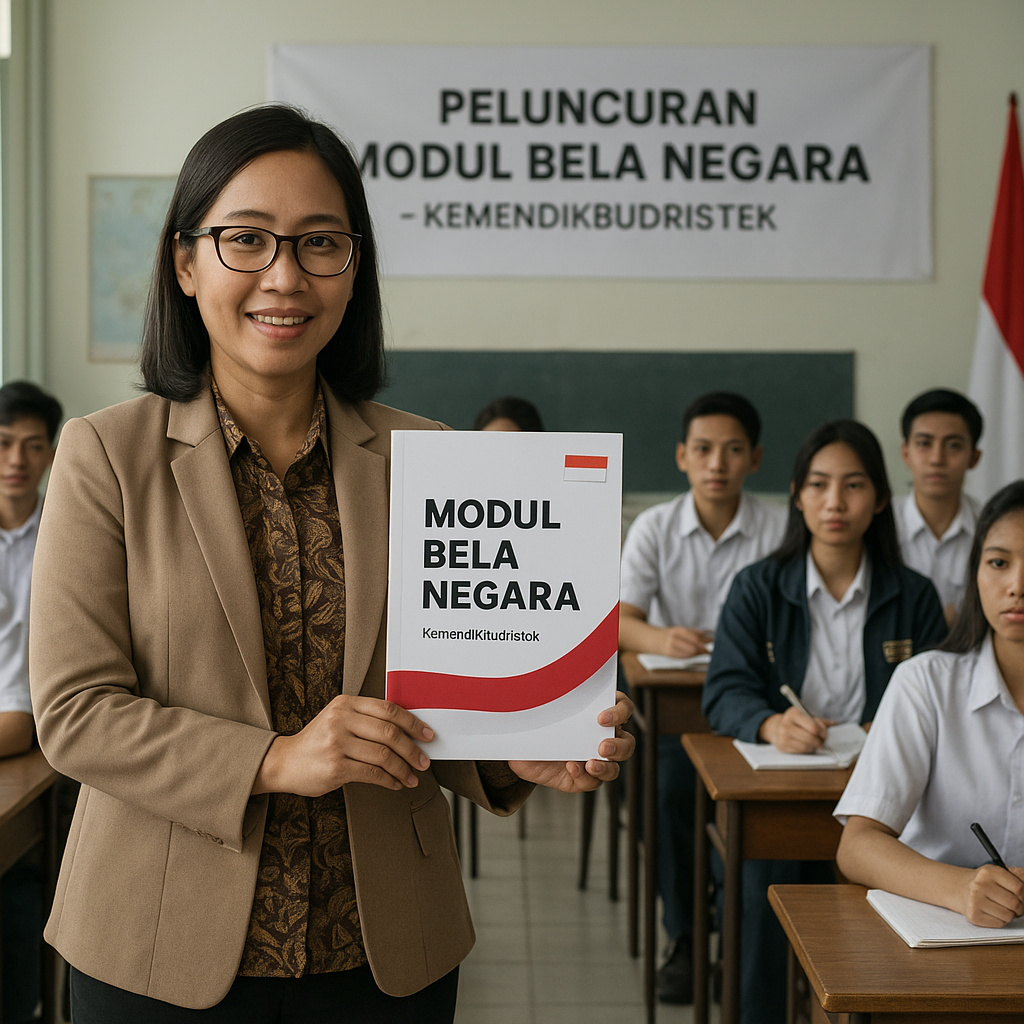 Kemendikbudristek Luncurkan Modul Bela Negara untuk Jenjang...