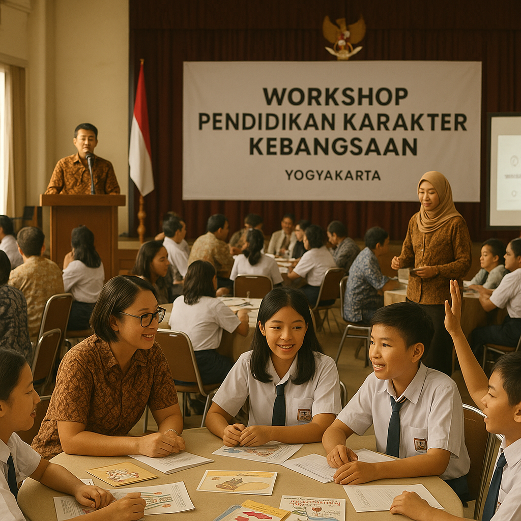 Guru dan Pelajar di Yogyakarta Ikuti Workshop Pendidikan Kar...