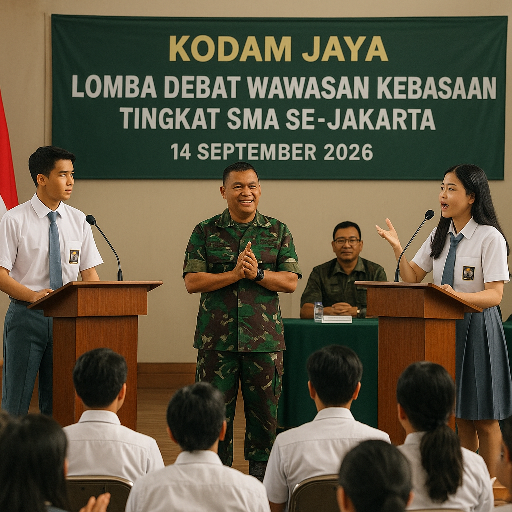 Komando Daerah Militer Ajakan Pelajar Tingkatkan Wawasan Keb...