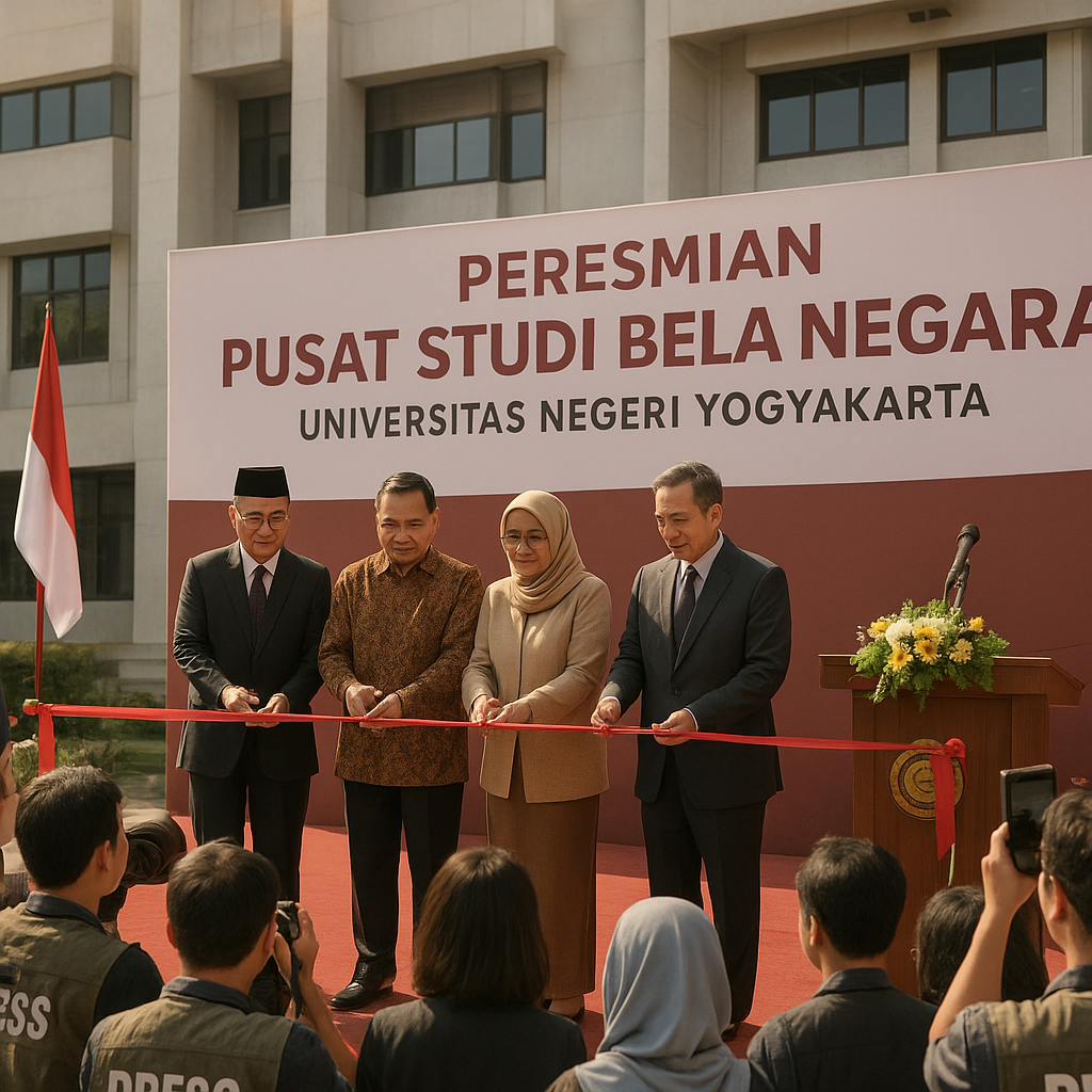 Peresmian Pusat Studi Bela Negara di Universitas Negeri Yogy...