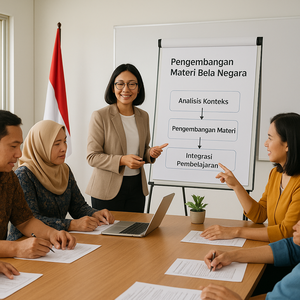 Guru Dilatih Menyusun Materi Pendidikan Bela Negara yang Kon...