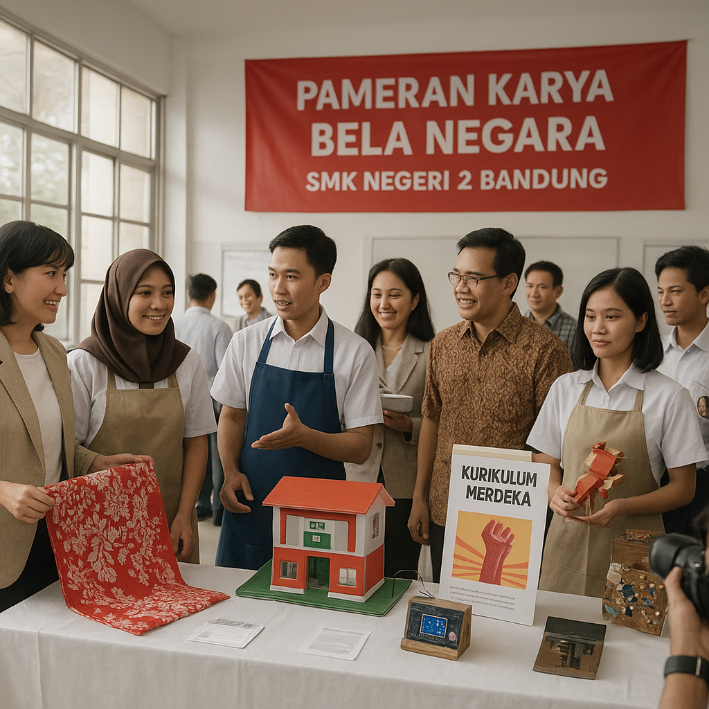 Pelajar SMK Unjuk Karya Bela Negara Lewat Produk Kreatif