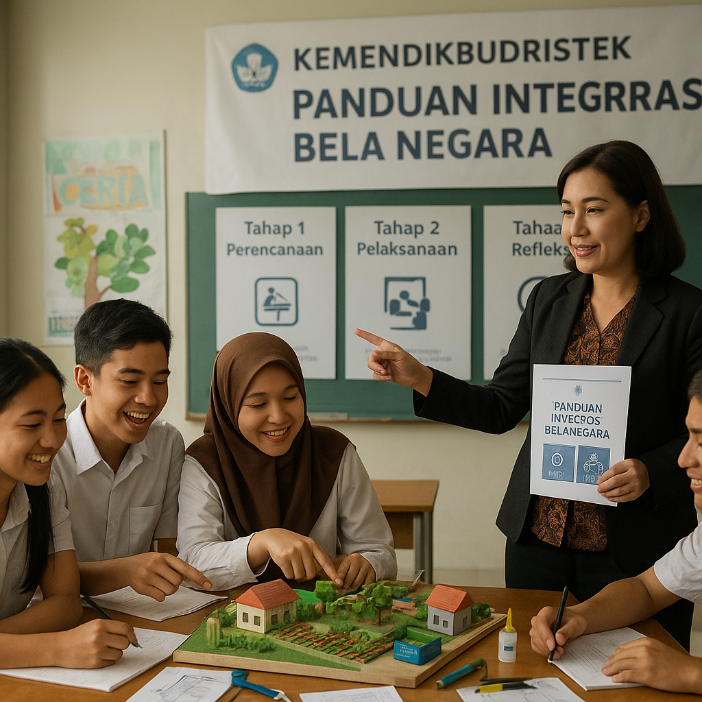 Kemendikbud Rilis Panduan Integrasi Bela Negara dalam Kuriku...