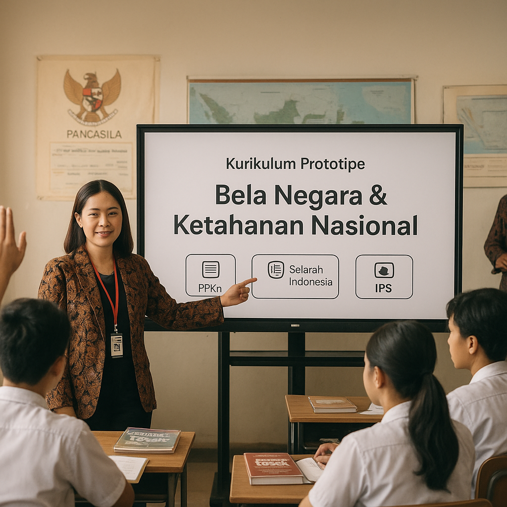Kurikulum Prototipe Diperkaya Konten Bela Negara dan Ketahan...