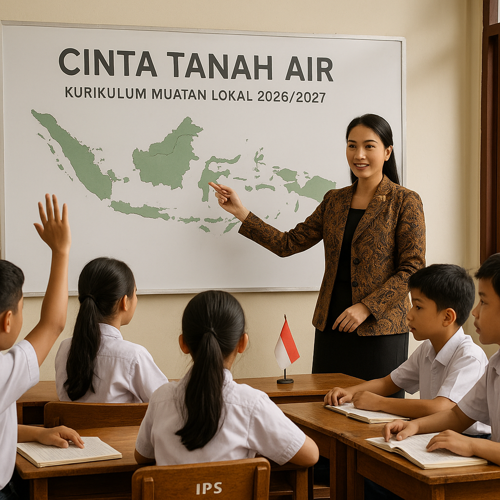 Sekolah di Malang Terapkan Kurikulum Muatan Lokal 'Cinta Tan...