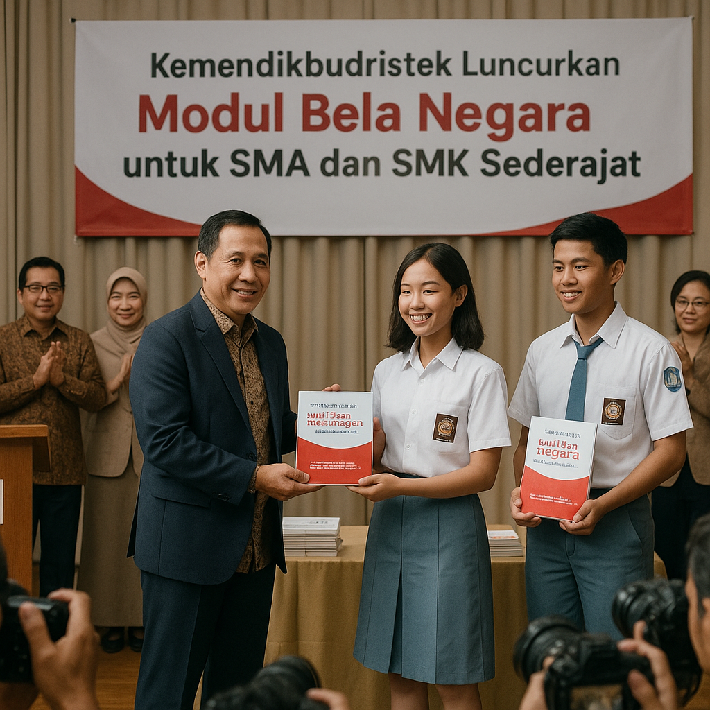Kemendikbudristek Luncurkan Modul Bela Negara untuk SMA dan...