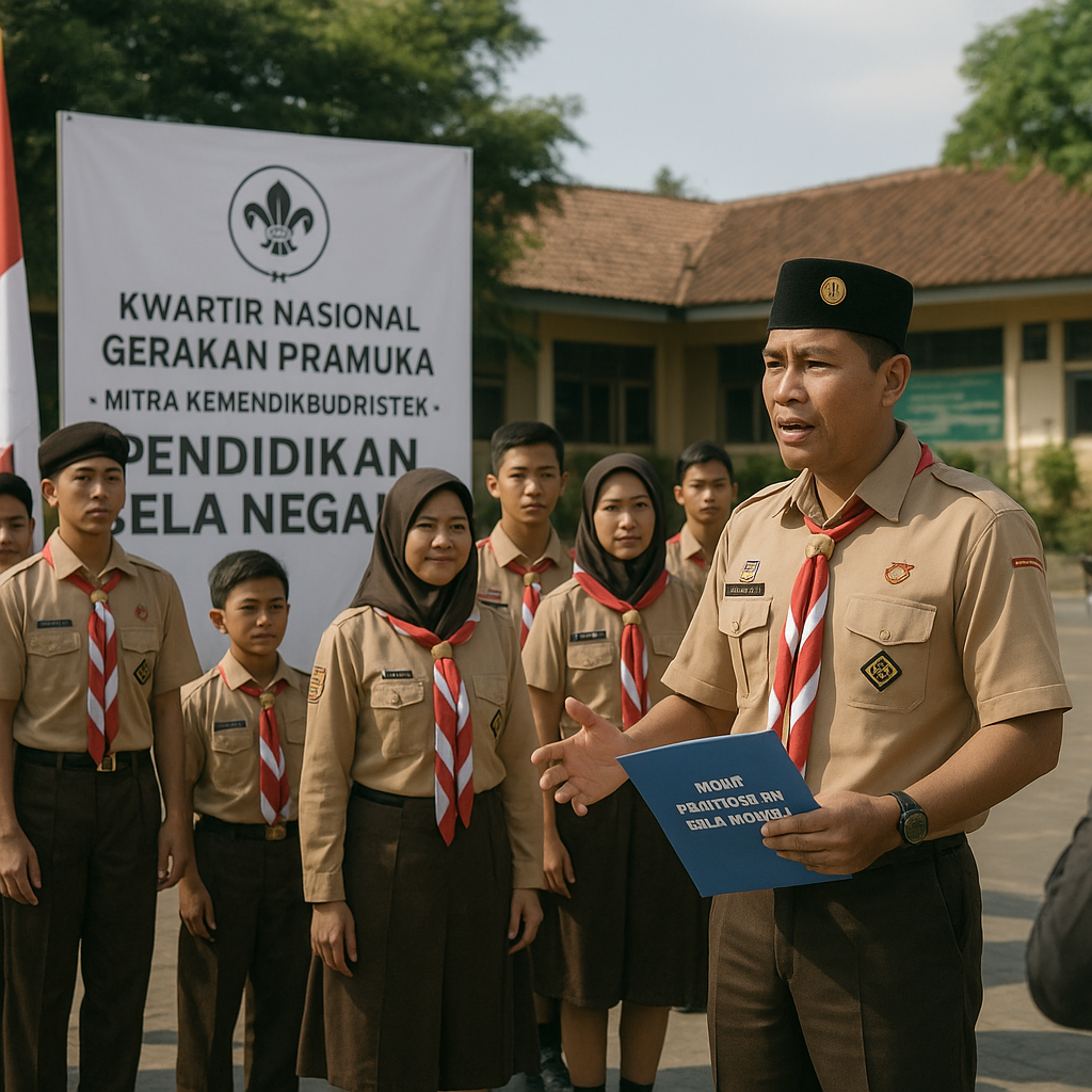 Pramuka Siap Jadi Garda Terdepan Pendidikan Bela Negara di S...